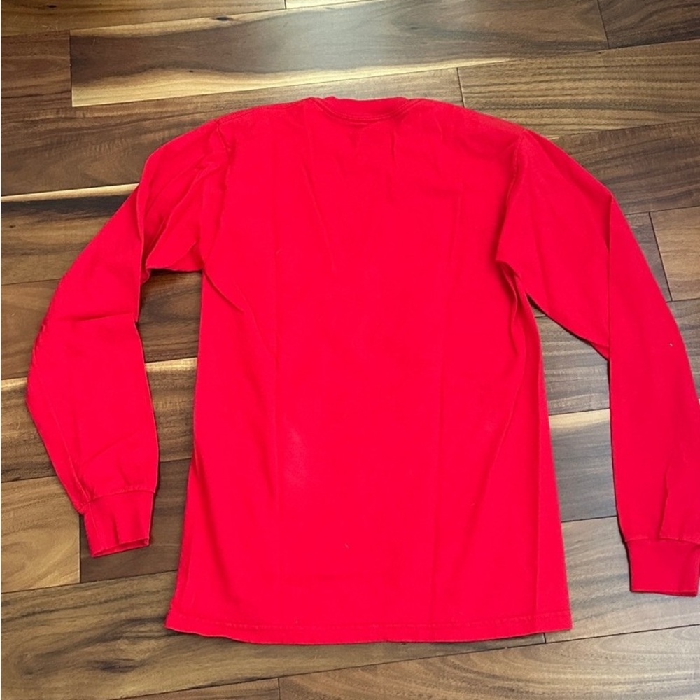 Classic Red Long Sleeve Tee